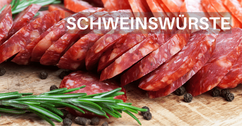 KAUFEN SIE SCHWEINEWÜRSTE